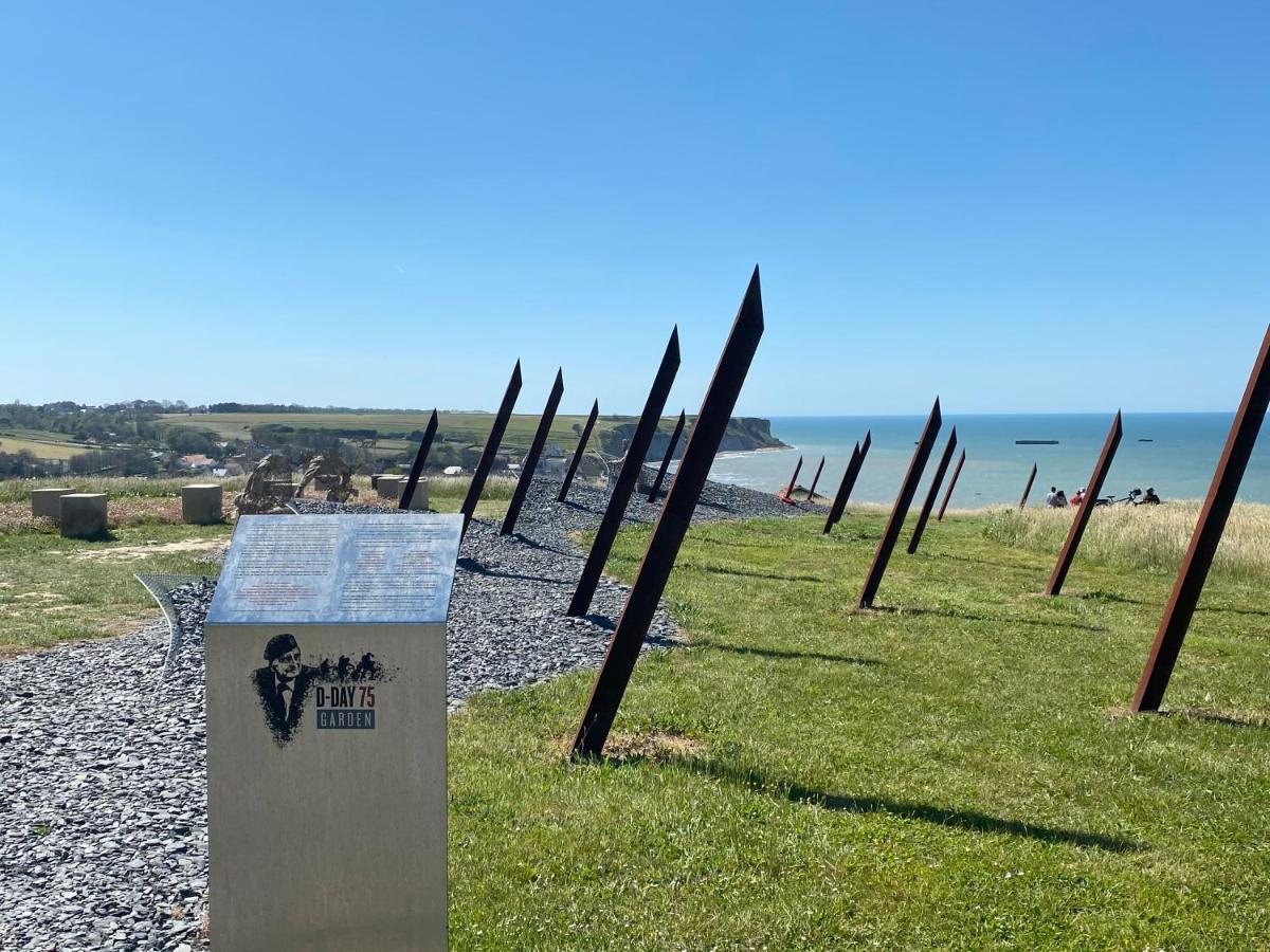 La Lumineuz Au Coeur Des Plages Du Debarquement Creully sur Seulles Exterior foto